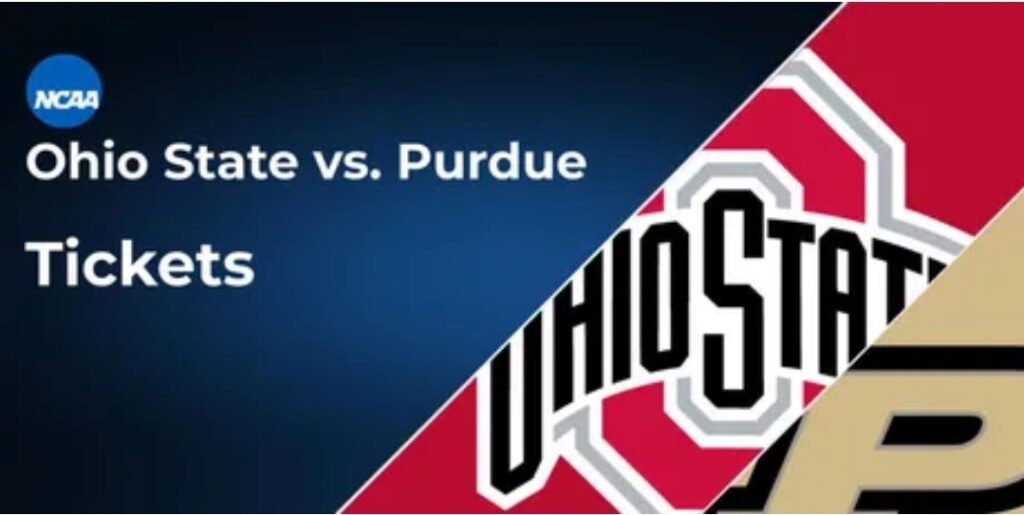 November 9 Ohio State vs. Purdue football tickets, game time, TV