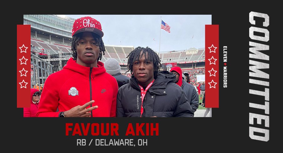 Hometown Hero: Four-Star RB Favour Akih Commits to Ohio State, Sends Buckeye Nation into Frenzy