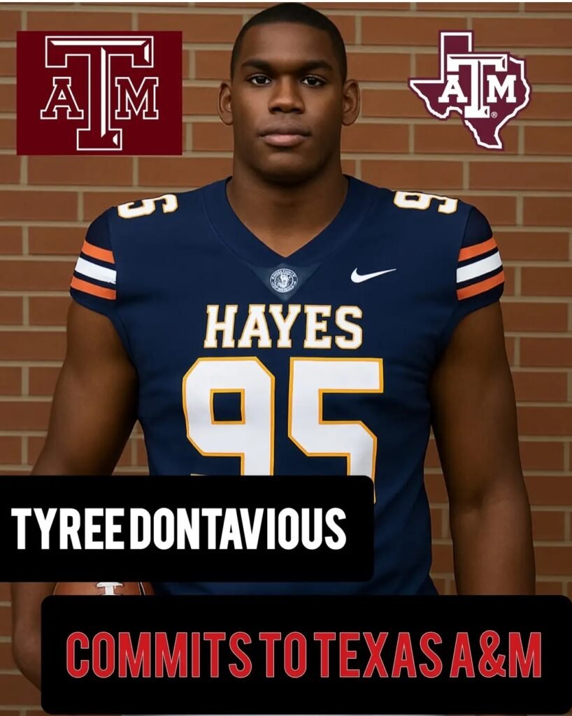 7’6” Tyree Jordan, Nation’s Top Recruit, Shocks CFB World with Commitment to Texas A&M Over Michigan, Ohio State, and Georgia