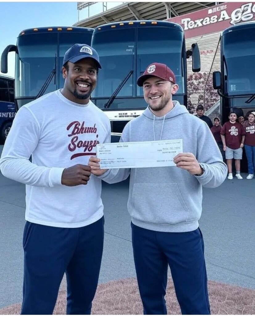 Two Legends Von Miller and Johnny Manziel Just Delivered a Power Play — Donates Three Jaw-Dropping Luxury Buses and $78 million to Texas Aggies! “We Built This Legacy….