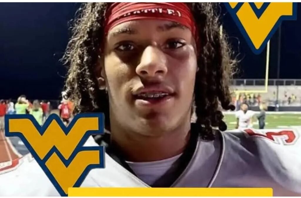 CONGRATULATIONS: nation’s No. 1 wide receiver has officially committed to West Virginia University………