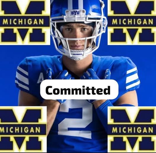 Breaking News: No. 1 WR Prospect Chase Robert Stuns Nation, Decommits from BYU, Commits to Michigan Wolverines Over Powerhouses Ohio State, Alabama, and Georgia