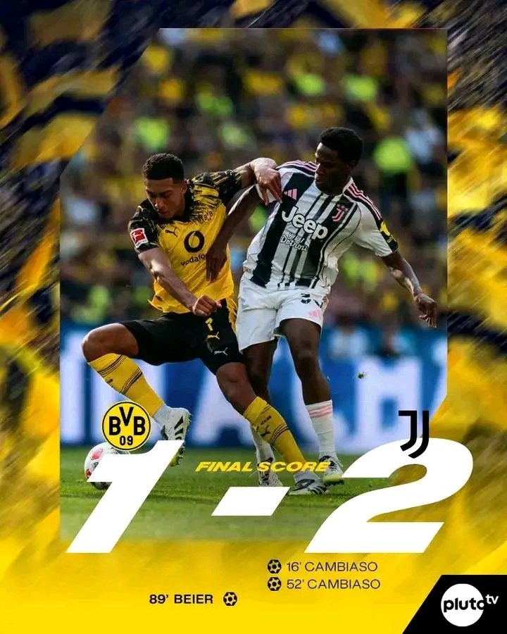 90′ Wir verlieren die Generalprobe vor dem Pflichtspielauftakt mit 1:2 gegen Juventus Turin. Für den BVB traf Maxi Beier kurz vor dem Ende. #BVBJuve 1:2