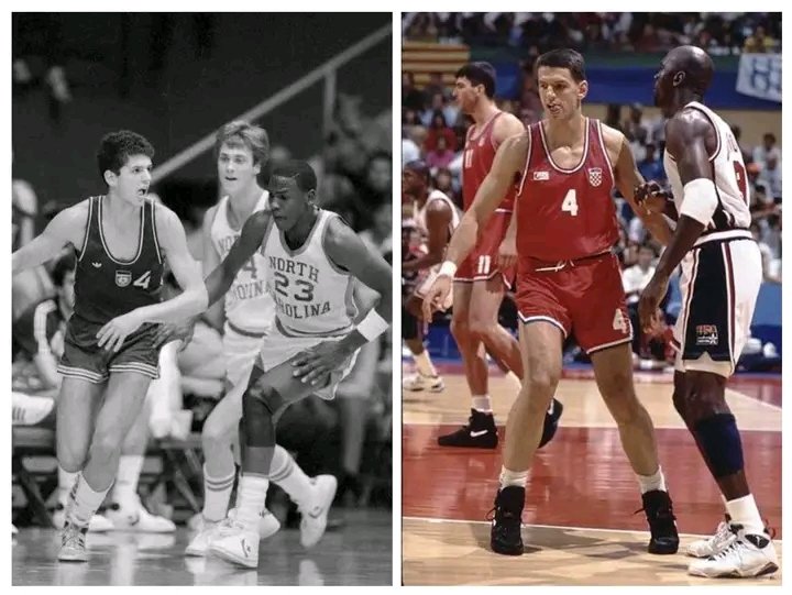 Long before they became global basketball legends, a little-known 1983 exhibition game offered a rare glimpse into the future of the sport. In that friendly match, 19-year-old Dražen Petrović and 20-year-old Michael Jordan went head-to-head, trading shots and showcasing the raw talent that would eventually redefine basketball. Though largely forgotten, this early duel between two icons in the making was a powerful preview of the greatness both would achieve—and a testament to the fire that burned in them even then.