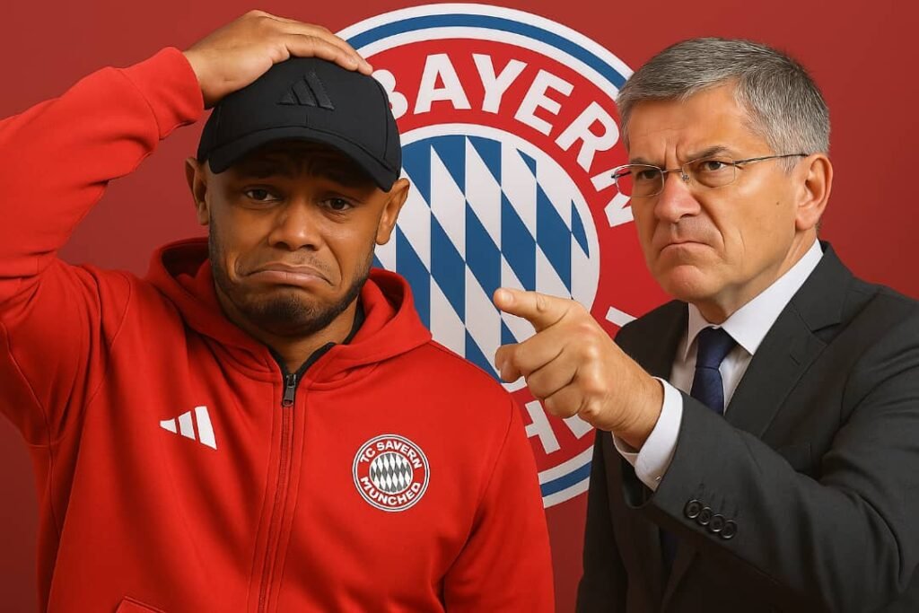 Schockwellen in München: Präsident Hainer entlässt Vincent Kompany nach explosivem Geldwäscheskandal!“.