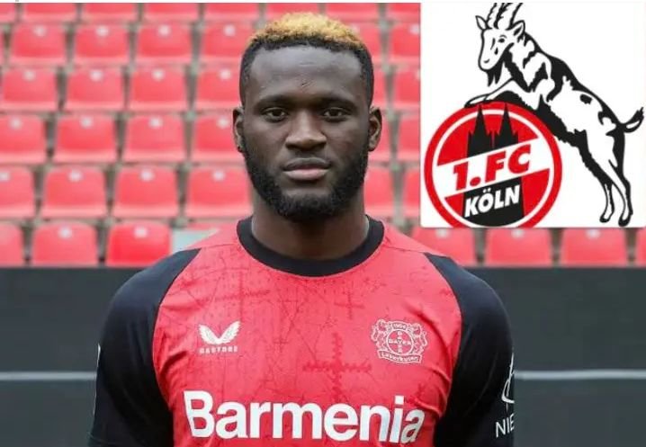 Gewinnsignal : Boniface hat seinen Vertrag bei Bayer Leverkusen aufgelöst und unterschreibt nach dem Spiel gegen Chelsea einen Vierjahresvertrag beim 1. FC Köln mit der Aussage…..