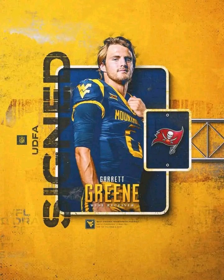 ESPN LATEST NEWS VERIFIED: West Virginia fans are in awe! Garrett Greene drops a groundbreaking open letter to the Mountaineers, the WVU community, and loyal fans, expressing profound gratitude for their unwavering support, love, and for creating the ultimate environment that propelled his meteoric rise. From Morgantown to the Tampa Bay Buccaneers Draft, Greene’s heartfelt words reveal untold stories of perseverance, loyalty, and triumph, leaving the entire college football world stunned and inspired. Full details inside!