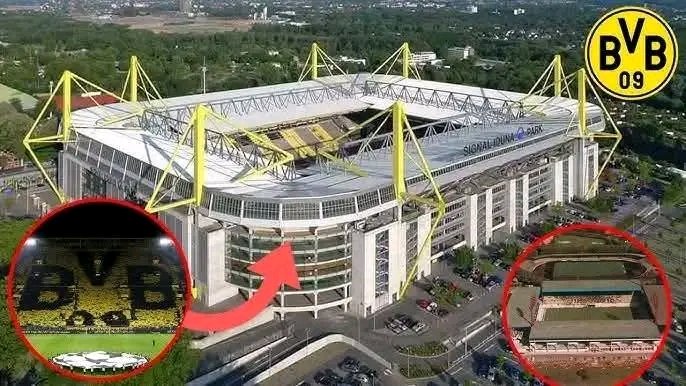 – ! Borussia Dortmund entfesselt ein futuristisches 7,3-Milliarden-Dollar-Mammutprojekt, das den SIGNAL IDUNA PARK in ein weltweites Fußball-Wunderland verwandelt! Die legendäre Gelbe Wand wird noch imposanter, während revolutionäre Technologien ein Stadion-Erlebnis erschaffen, wie es die Welt noch nie gesehen hat. Ein Mix aus Gänsehaut-Tradition und visionärer Zukunft – dieses Vorhaben ist nichts weniger als ein Erdbeben im internationalen Fußball. Experten sprechen von einer „neuen Fußball-Ära“, Fans von purem Wahnsinn. Der BVB schreibt mit diesem Coup Geschichte!