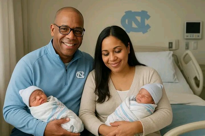 BABY BOMBSHELL IN CHAPEL HILL! UNC Head Coach Hubert Davis and his wife have just welcomed their first-ever twins, sending waves of pure joy through Tar Heel Nation! The beloved Carolina leader, known for his deep faith, family values, and fiery passion, now celebrates his biggest win off the court. Fans are flooding social media with love and blessings as Davis begins this beautiful new chapter. From court triumphs to cradles, the Tar Heel family grows — double the love, double the legacy!
