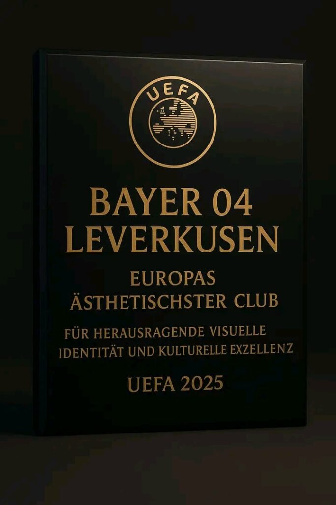 1. FC KÖLN WIRD AUSGEZEICHNET – ÄSTHETIK TRIFFT FUSSBALLKULTUR! Die UEFA hat den 1. FC Köln offiziell als den „Ästhetischsten Fußballclub Europas“ gekürt! Rot-Weiß, der Geißbock, der Kölner Dom – hier trifft Tradition auf unverwechselbare Identität. Diese Auszeichnung würdigt nicht nur den Verein, sondern vor allem die Fans, die Woche für Woche mit Leidenschaft, Gesang und voller Hingabe hinter ihrem Club stehen. Köln ist nicht nur Fußball – Köln ist Gefühl, Gemeinschaft und echte Fußballkultur.