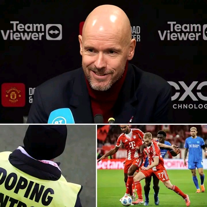 Ten Hag entfesselt Eklat gegen BAYERN! Mit einer Mischung aus Stolz und Provokation lässt Erik ten Hag die Fußballwelt beben: „Wäre ich noch Trainer von Bayer Leverkusen, hätte BAYERN die BayArena niemals mit Punkten verlassen!“ Doch damit nicht genug – der Niederländer erhebt schockierende Vorwürfe: Zwei Bayern-Stars sollen „geschützt werden, um Doping auf legale Weise zu nutzen“! Ein Sprengsatz für den deutschen Fußball – Fans und Experten sind fassungslos! Was steckt wirklich hinter Ten Hags explosiven Aussagen?