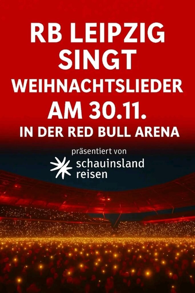 LEIPZIG IM WEIHNACHTSRAUSCH! Was für eine MAGISCHE Explosion an Emotionen! ✨ Die Red Bull Arena verwandelt sich in ein loderndes Weihnachtsfeuer – Fans rasten aus, Spieler spüren die Gänsehaut, und ganz Leipzig bebt vor Festzauber! ❤️ Gerüchte schießen durch die Stadt: Ein MEGA-Weihnachtscoup soll kurz vor der Enthüllung stehen! Hoffnung, Stolz, pure Ekstase – dieses Fußballweihnachten wird ALLES brechen! ⚡