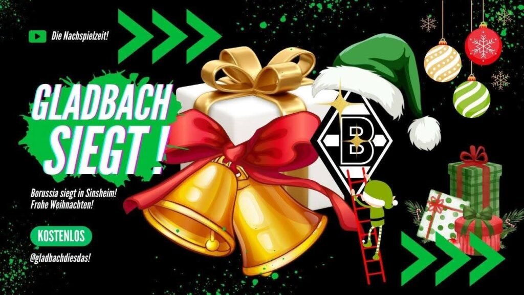 Besinnlich, strahlend, vereint: Am 30. November wird der Borussia-Park zu einem Weihnachtswunderland! Bei „Mönchengladbach singt Weihnachtslieder“ erleben Tausende ein Meer aus Licht, Musik und Emotionen. Präsentiert von…. Alle Details ansehen ⬇️