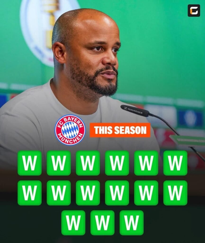 Das hat Vincent’s Unternehmen gesagt, nachdem man ihn gefragt hatte, wie es sich anfühlt, als Manager 16 Spiele in Folge zu gewinnen.