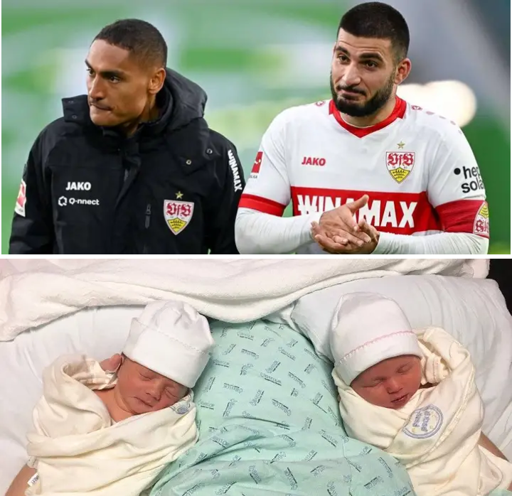 Stuttgart jubelt doppelt! ⚽ VfB-Torjäger Deniz Undav erlebt einen ganz besonderen Moment: Der gefeierte Angreifer ist Vater von Zwillingen geworden und sorgt damit nicht nur auf dem Platz, sondern auch privat für große Freude. Während er mit seinen Toren die Fans begeistert und den VfB weiter nach oben schießt, beginnt für ihn nun ein wundervolles neues Kapitel. Die gesamte VfB-Familie feiert mit und gratuliert ihrem Klubhelden zu diesem doppelten Glück – sportlich stark, familiär gesegnet!