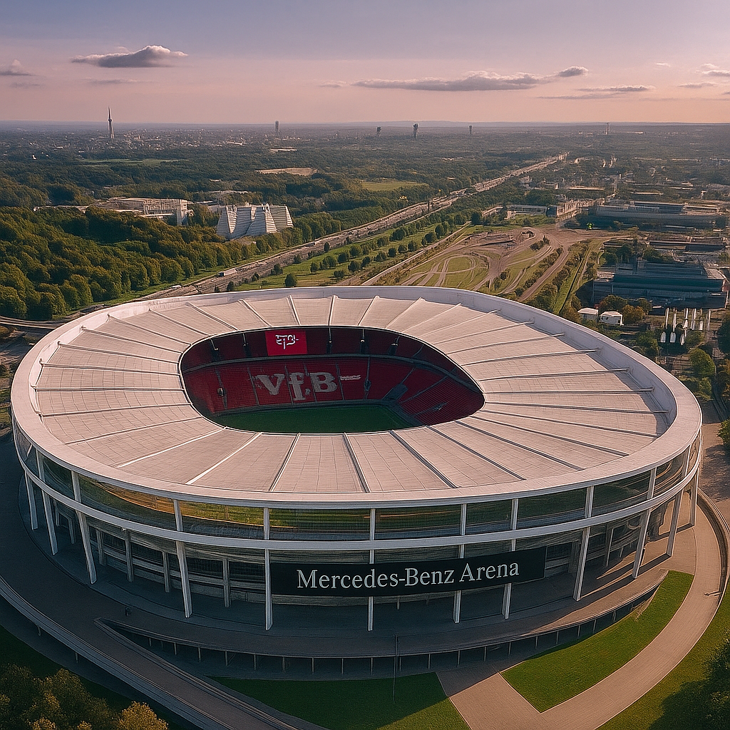 UNGLAUBLICHER WAHNSINN IN DEUTSCHLAND! Der VfB Stuttgart lässt die ganze Fußballwelt erzittern – der Klub plant ein FUTURISTISCHES STADIONMONSTER für 300.000 Fans, ausgestattet mit der ERSTEN KI-ROTATIONSTECHNOLOGIE DER WELT! ️ Ganze 20,5 MILLIONEN PFUND fließen in ein Projekt, das alles sprengt, was man je im Fußball gesehen hat! Die Frage, die jetzt alle schockiert: Was plant Stuttgart wirklich hinter den Kulissen?! ⚡