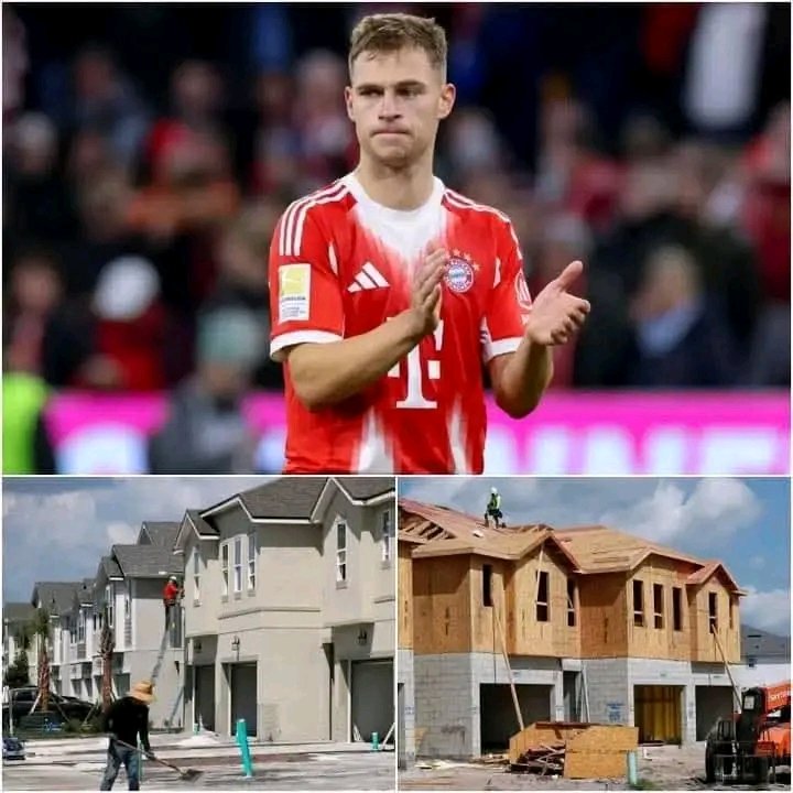 Die Fußballwelt ist erschüttert vor Bewunderung: Bayerns Joshua Kimmich spendet 14,9 Millionen Dollar aus Preisgeldern und Sponsoring, um 150 Häuser und 300 Notschlafplätze für obdachlose Familien zu bauen. Seine Botschaft: Erfolg zählt erst, wenn jeder ein sicheres Zuhause hat. Die Nachricht verbreitete sich weltweit, löste Dankbarkeit aus und bewegte Fans.