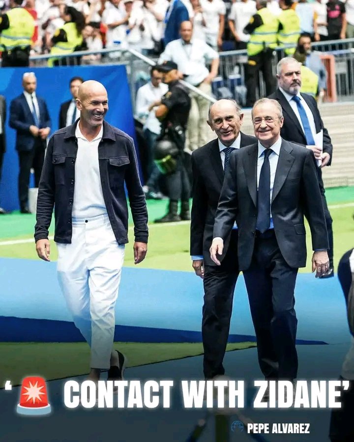 🚨 BREAKING: Bayer 04 Leverkusen soll Berichten zufolge in Vertragsgesprächen mit Zinedine Zidane als neuem Cheftrainer stehen. Nach enttäuschenden Leistungen in der letzten Partie steht Kasper Hjulmand massiv unter Druck, sein Job könnte jederzeit gefährdet sein. Quellen zufolge könnte ein Trainerwechsel sofort erfolgen, sollte sich die Situation nicht verbessern. Der Bundesliga-Klub setzt auf eine prominente Lösung, um das Team zu stabilisieren und die Saison neu zu beleben – Zidane gilt als Top-Kandidat.