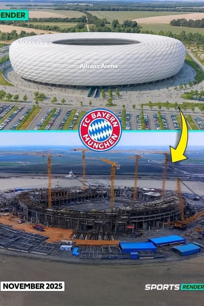 FC Bayern setzt ein starkes Zeichen für die Zukunft: 680 Millionen Dollar fließen in die Modernisierung der Allianz Arena. Mehr Kapazität, High-Tech-Komfort, nachhaltige Energie-Lösungen und ein Stadionerlebnis auf Weltklasse-Niveau. Bis 2028 entsteht eine…. Alle Details finden Sie hier ⬇️
