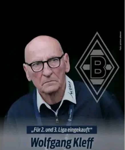 Die ganze Stadt. Die ganze Kurve. Ganz Borussia Mönchengladbach steht hinter einer Legende: Wolfgang Kleff