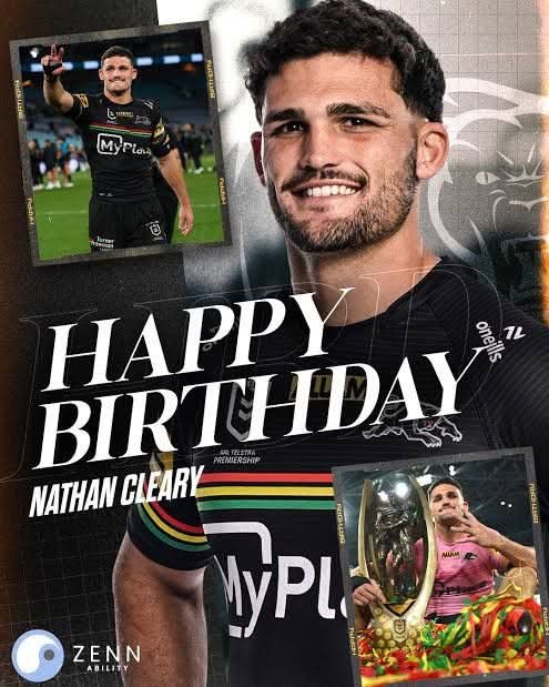 A MASSIVE 27TH BIRTHDAY TRIBUTE TO NATHAN CLEARY — THE HEART, THE HERO, THE HUMBLE KING OF PENRITH