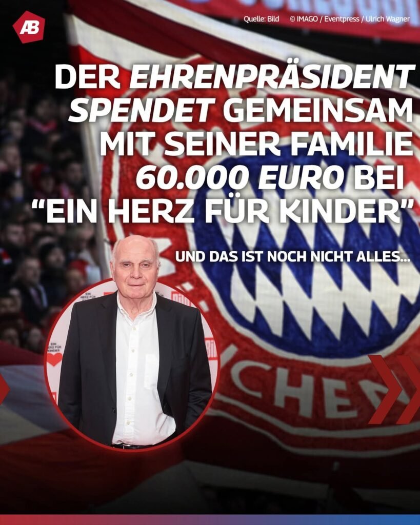 „Herzerwärmende Geste von Weltformat: FC Bayern sammelt über 26 Millionen Euro für Kinder in Not und verteilt VIP-Logen an Kids – eine Geschichte, über die die ganze Welt spricht