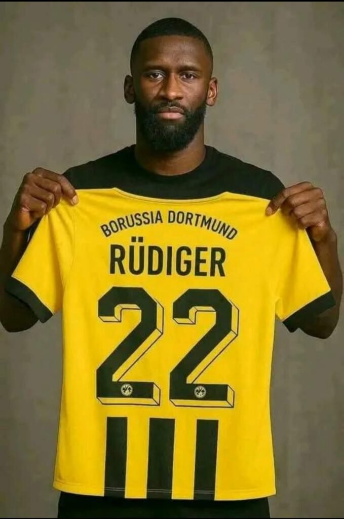Sensationstransfer perfekt: Antonio Rüdiger wechselt zu Borussia Dortmund; Borussia Dortmund sorgt erneut für Schlagzeilen in der Fußballwelt