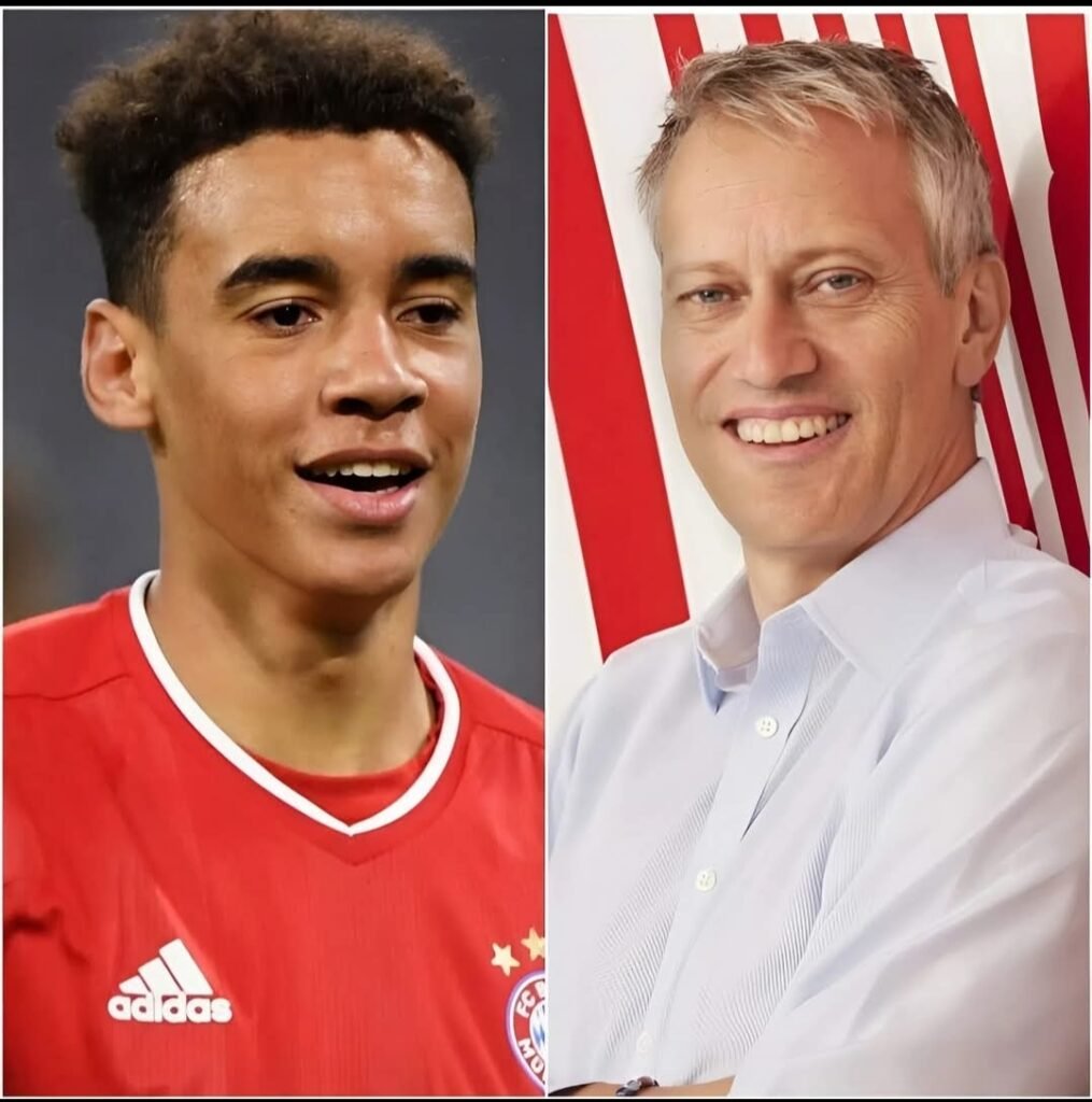EILMELDUNG: Der CEO von Coca-Cola, James Quincey, hat die gesamte Fußballwelt schockiert, als er Jamal Musiala – dem jungen Star des FC Bayern – einen gigantischen 55-Millionen-Dollar-Werbevertrag anbot, um globaler Markenbotschafter von Coca-Cola zu werden. Der Deal sollte Auftritte auf Trikots, Schuhen sowie in allen weltweiten Marketingkampagnen bis einschließlich 2026 umfassen.
