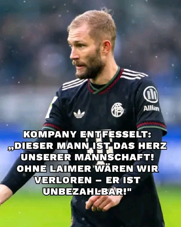 SCHOCK-ENTHÜLLUNG BEIM FC BAYERN! Während die ganze Fußballwelt nur über Kane, Musiala und Díaz spricht, entlarvt Vincent Kompany jetzt die wahre Schlüsselfigur hinter Bayerns Mega-Erfolg – und seine Worte bringen Fans zum Weinen! Konrad Laimer, der leise Kämpfer, der unermüdliche Antreiber, der alles gibt, ohne Ruhm zu fordern – wird von Kompany als „Herz und Seele dieser Mannschaft“ bezeichnet! ❤️ Die Wahrheit kommt endlich ans Licht: Ohne Laimer kein Bayern! Seine Energie, seine Lei