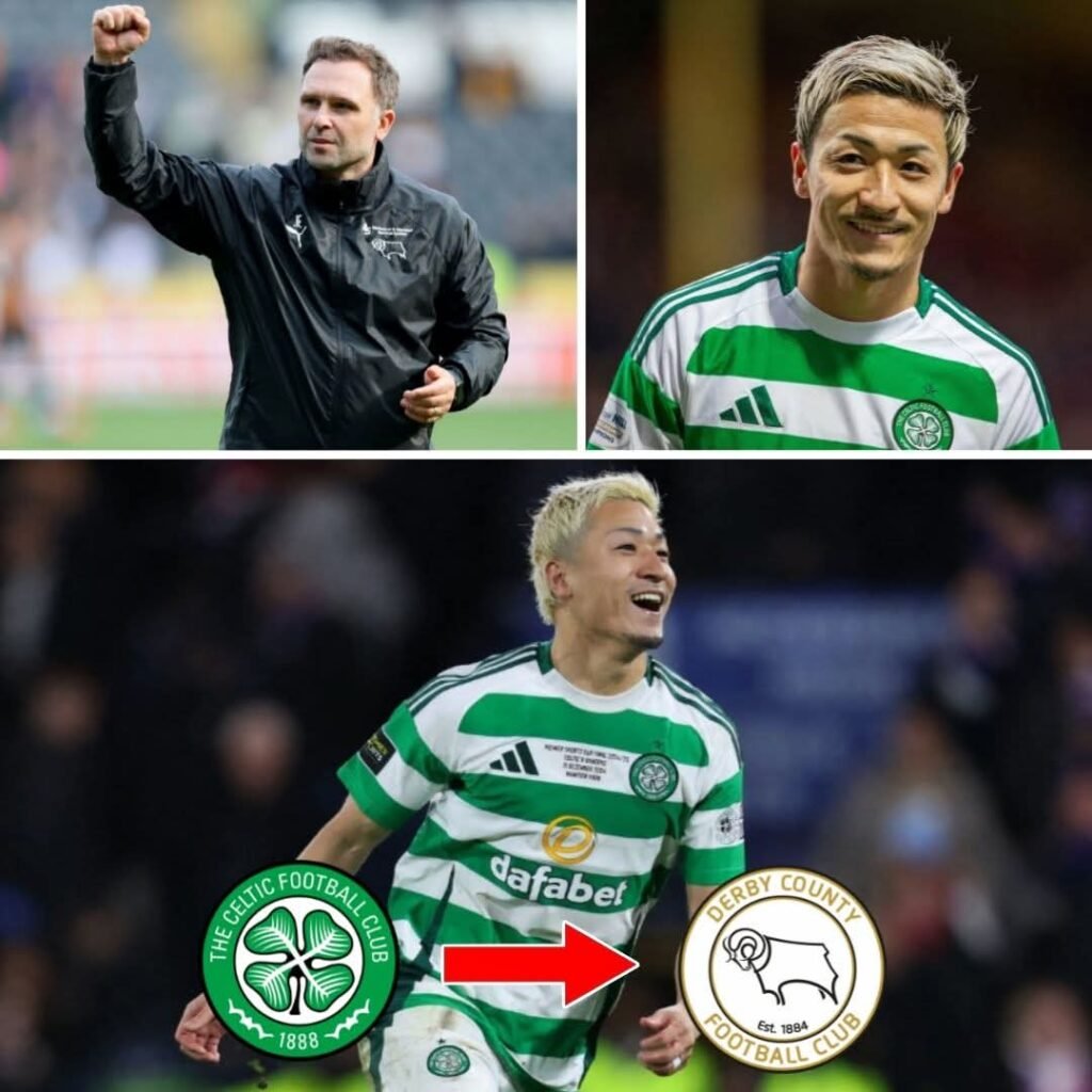 DONE DEAL: Derby County Beat Competition to Sign Celtic Forward Daizen Maeda