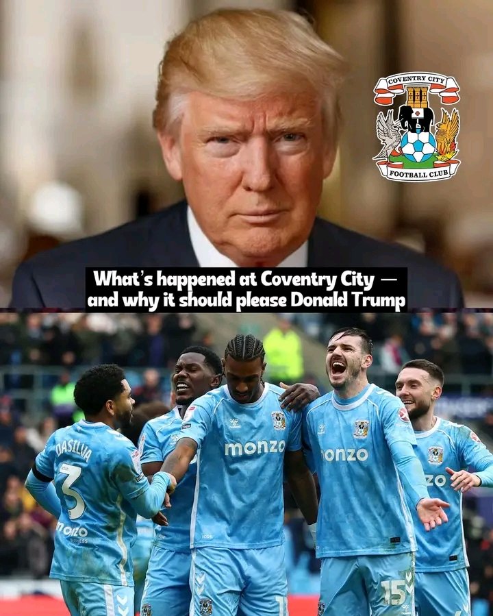 🚨SHOCKWAVE ALERT! The stunning move by Donald Trump left fans of Coventry City F.C. speechless as secret backing pushed an unlikely Sky Blues star into serious FIFA World Cup discussions. 😱 From overlooked grassroots battles to global spotlight, insiders reveal political influence, relentless determination, and destiny colliding. Coventry erupts with pride — a miracle rise nobody predicted, and the world is finally watching. 🌍🔥