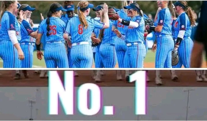 Ole Miss Softball Reaches No. 1 Ranking for the First Time in Program History