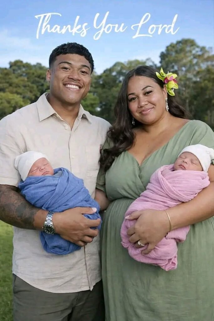 SHOCKING ANNOUNCEMENT: In the wake of a deeply personal announcement from Penrith Panthers Winger Brian To’o and his Wife Moesha Crichton-Ropati recently shared news regarding their personal circumstances, prompting a wave of empathy and Announcing the birth of their Twins……. See more