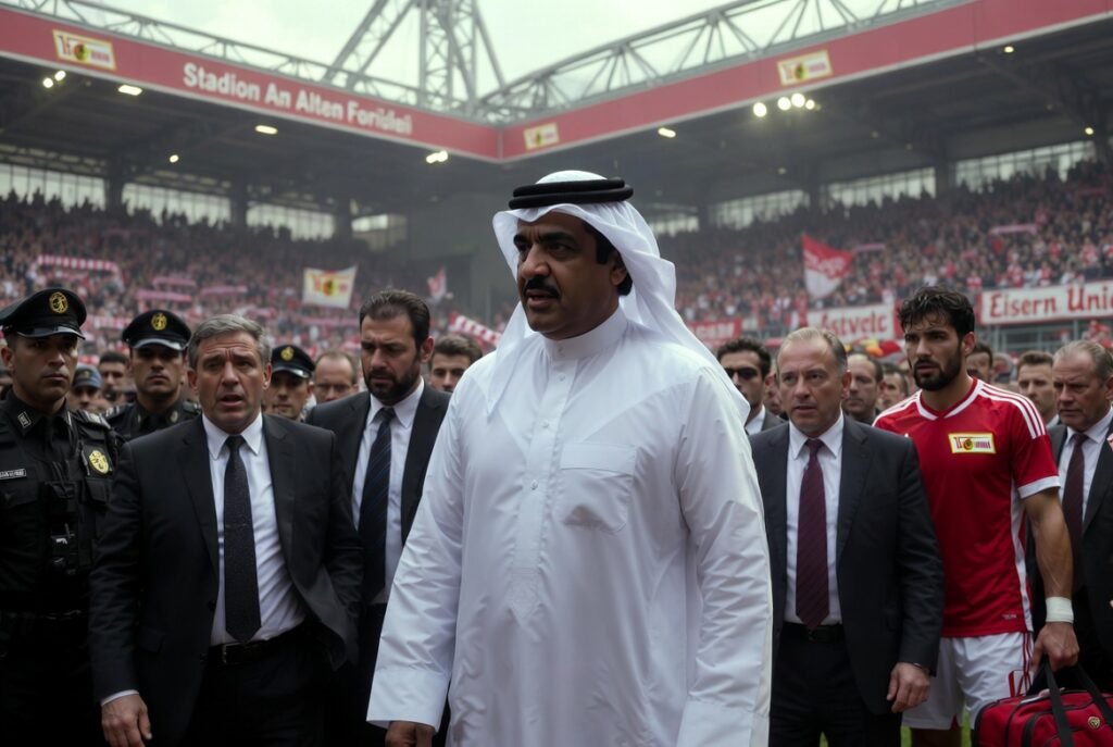 ? ! ⚽ Unruhe macht sich in Berlin-Köpenick breit – und diesmal kommt sie von weit außerhalb Europas. Ein unerwarteter Besuch sorgt für hitzige Diskussionen und wachsende Nervosität unter den Fans.