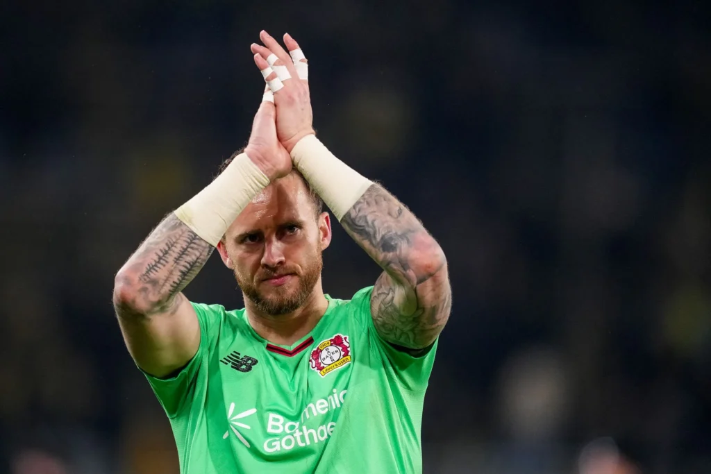 AUF WIEDERSEHEN, TRAURIGE NACHRICHTEN: Bayer-Torhüter Mark Flekken hat offiziell seinen