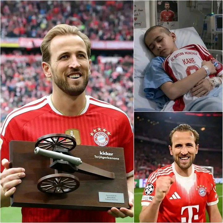 EINE WUNDERVOLLE GESTE: Ein 11-jähriger Junge, der tapfer gegen einen bösartigen Hirntumor kämpft, hatte nur einen letzten großen Wunsch — mit seinem Idol Harry Kane zu sprechen. Als der Fußballstar davon erfuhr, beließ er es nicht bei einem einfachen Telefonat. Trotz seines vollen Terminkalenders überraschte Kane den Jungen mit einer außergewöhnlichen und herzergreifenden Geste, die die Familie, Ärzte und das gesamte Krankenhauspersonal zu Tränen rührte. Ein bewegender Moment voller Menschlichkeit, Hoffnung und wahrer Größe abseits des Fußballplatzes.