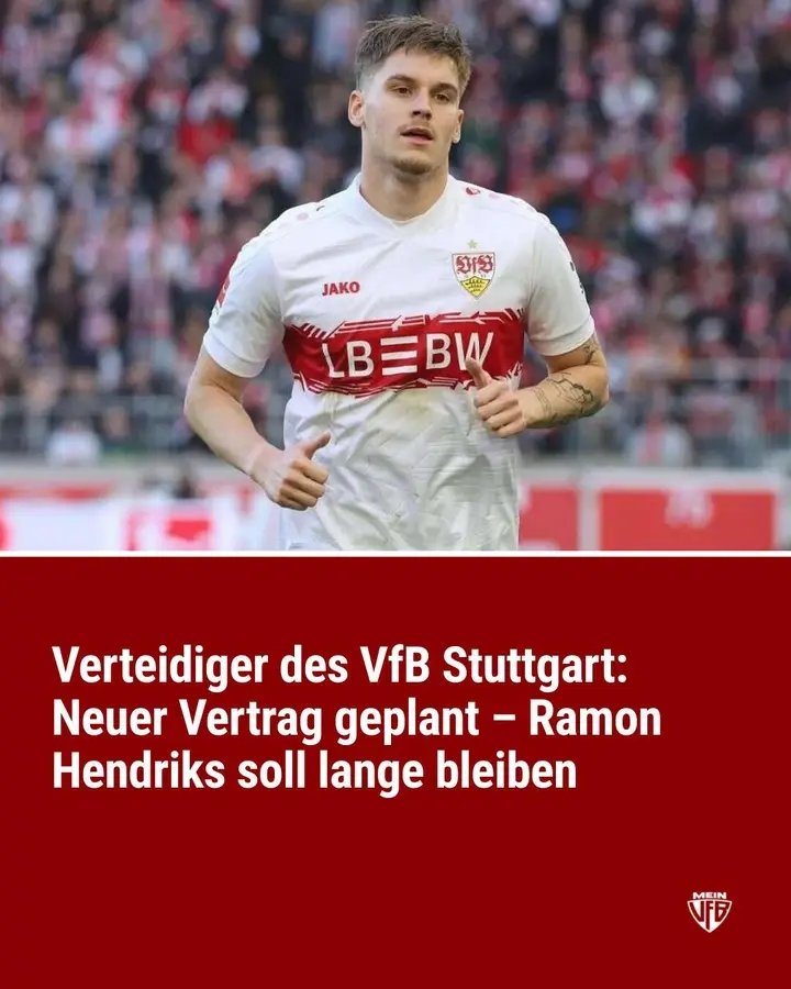 🚨🔴⚪ Der VfB Stuttgart plant die Zukunft und möchte seinen Verteidiger langfristig an den Verein binden. Nach starken Leistungen und seiner wichtigen Rolle im Team sollen zeitnah Gespräche über eine Vertragsverlängerung aufgenommen werden. Dabei wird nicht nur die sportliche Perspektive, sondern auch eine Anpassung der finanziellen Konditionen eine zentrale Rolle spielen. Die Vereinsführung sieht den Abwehrspieler als wichtigen Baustein für die kommenden Jahre und möchte möglichst früh Planungssicherheit schaffen. In den nächsten Wochen könnten daher entscheidende Gespräche stattfinden, die die Weichen für eine gemeinsame Zukunft stellen.