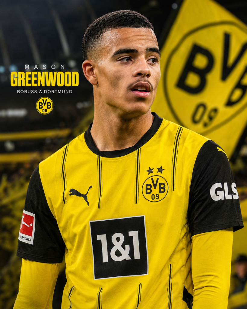 „Borussia Dortmund interessiert sich für eine Verpflichtung von Mason Greenwood.“