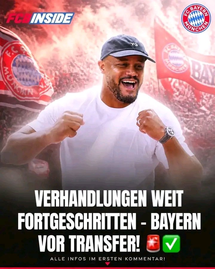 BREAKING: Verhandlungen weit fortgeschritten! FC Bayern München vor Mega-Transfer 👉🏽