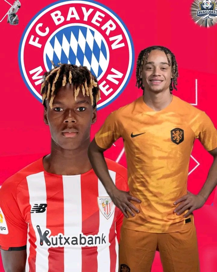 🚨 Transfer-Sommer bei Bayern!🔴🔥 Florian Wirtz, Xavi Simons oder Nico Williams – wenn Bayern nur einen verpflichten könnte, wen würdet ihr wählen? 🤔
