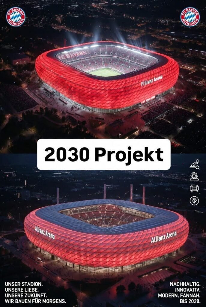 🏟️🔥 FC BAYERN MÜNCHEN PLANT MEGA-UMBAU DER ALLIANZ ARENA – INVESTITION VON BIS ZU 680 MILLIONEN US-DOLLAR! 🔴⚪
