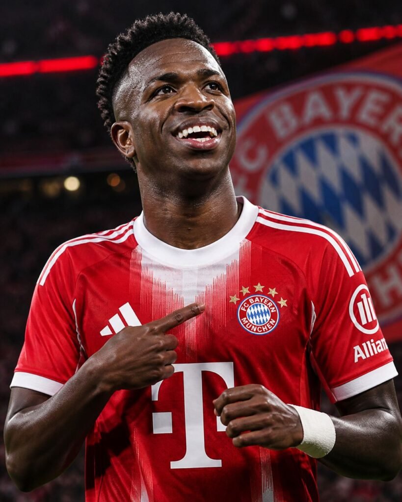 Die Fußballwelt steht vor einem möglichen Paukenschlag: Vinícius Júnior könnte offenbar kurz vor einem spektakulären Wechsel zum FC Bayern Munich stehen.