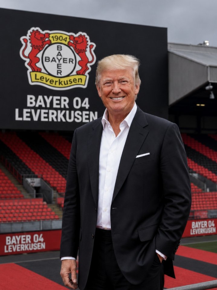 *Schockwellen in Leverkusen: Donald Trump übernimmt den Verein*