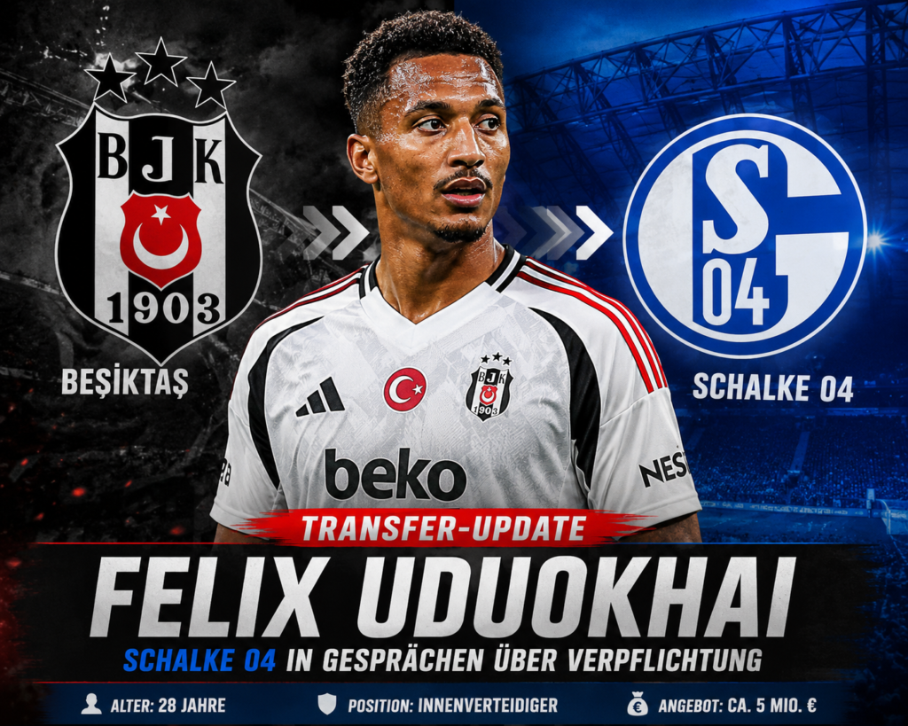 Der FC Schalke 04 treibt seine Planungen für die neue Bundesliga-Saison weiter voran und hat Berichten zufolge Gespräche über eine Verpflichtung von Felix Uduokhai aufgenommen.