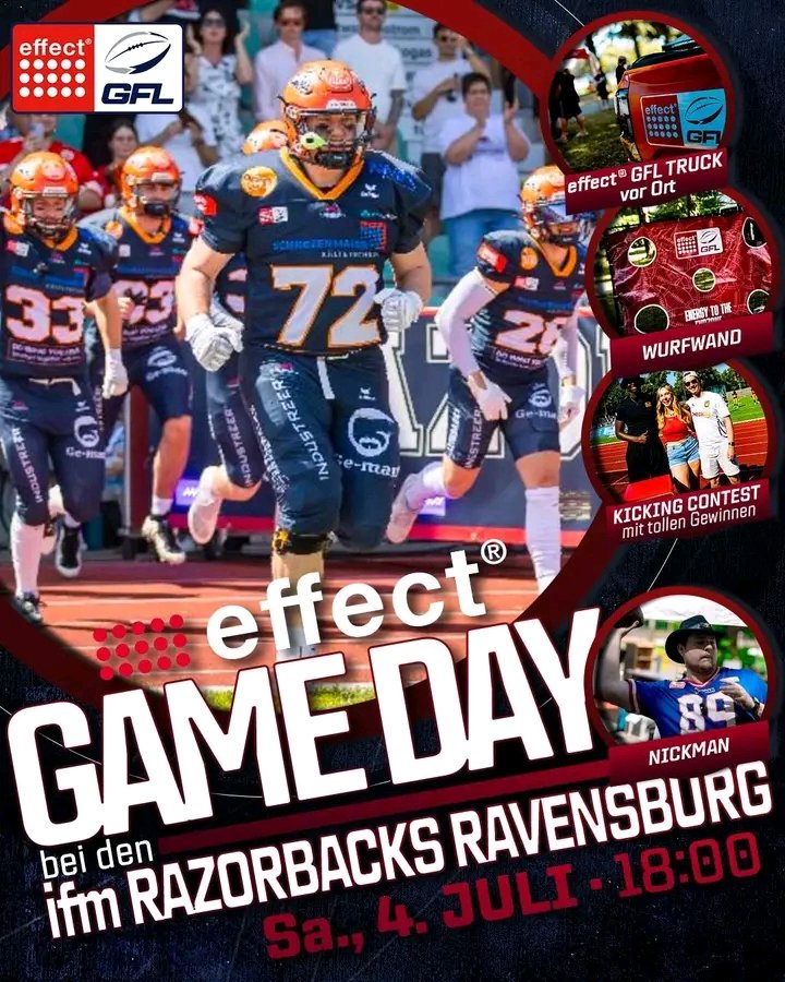 🏈 GAME-DAY-FIEBER! Die Razorbacks Ravensburg sind bereit für ein spektakuläres Football-Fest – Fans erwartet ein unvergesslicher Tag!