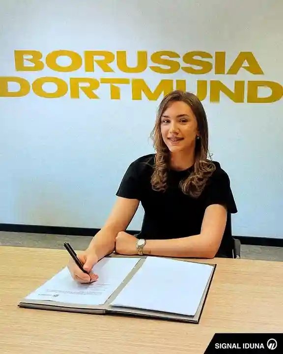 FIX BIS 2028! Borussia Dortmund setzt ein starkes Zeichen – Teodora Roncevic verlängert ihren Vertrag! 🟡⚫✍️