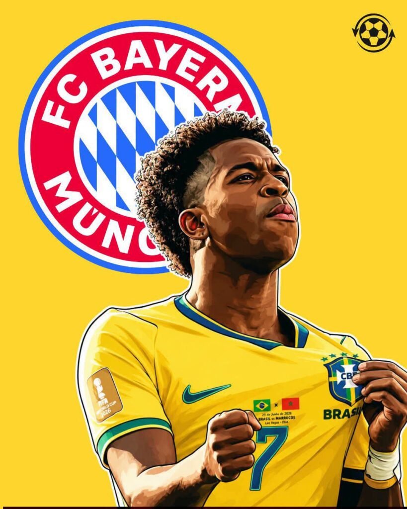 🚨 Bayern Munich have made an approach for Real Madrid winger Vinícius Júnior🇧🇷 ….