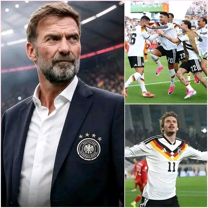 „DER DEUTSCHE FUSSBALL WIRD SICH AB DIESEM MOMENT VERÄNDERN!“ Jürgen Klopp setzte ein deutliches Zeichen und kündigte an, die deutsche Nationalmannschaft von Grund auf neu aufzubauen und jungen Talenten, die unter Trainer Julian Nagelsmann vernachlässigt wurden, eine Chance zu geben. Überraschend für die Fans ist Klopps besonderes Interesse an vielen Spielern, die der breiten Öffentlichkeit noch relativ unbekannt sind. Laut dem deutschen Strategen sind diese „Rohlinge“ jedoch die Zukunft der Nationalmannschaft und werden eine entscheidende Rolle dabei spielen, den deutschen Fußball wieder an die Spitze zu führen.