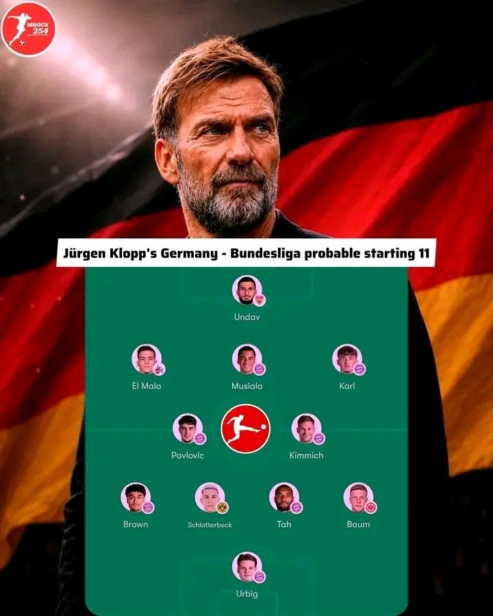 Jürgen Klopp und seine mögliche Deutschland-Startelf – eine spannende Vision für die Bundesliga und die Nationalmannschaft