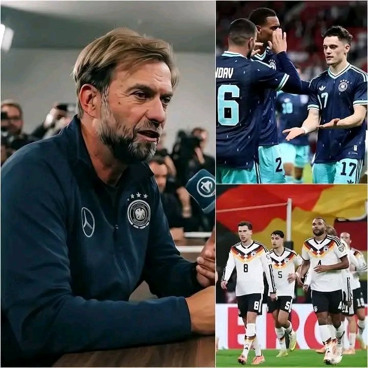 GERADE EBEN: „Direkt nachdem Jürgen Klopp das Amt des Bundestrainers übernommen hatte, sagte er mir mit eiskalter Miene, dass diese Weltmeisterschaft 2026 auch das letzte Mal sei, dass er das Trikot der deutschen Nationalmannschaft trage. In diesem Moment war der Schmerz wirklich schrecklich!“ Unter Tränen äußerte sich Bundestrainer Jürgen Klopp während der Pressekonferenz, nachdem einer der wichtigsten Stars der Mannschaft – ein Spieler, auf den sich das gesamte Team in entscheidenden Momenten immer verlassen hat – offiziell seinen Abschied bestätigt hat. „Es bricht mir das Herz, ihn zu einem so sensiblen Zeitpunkt aus der Nationalmannschaft verabschieden zu müssen“, sagte er sichtlich bewegt. Die Identität des Spielers wird hier enthüllt.👇👇